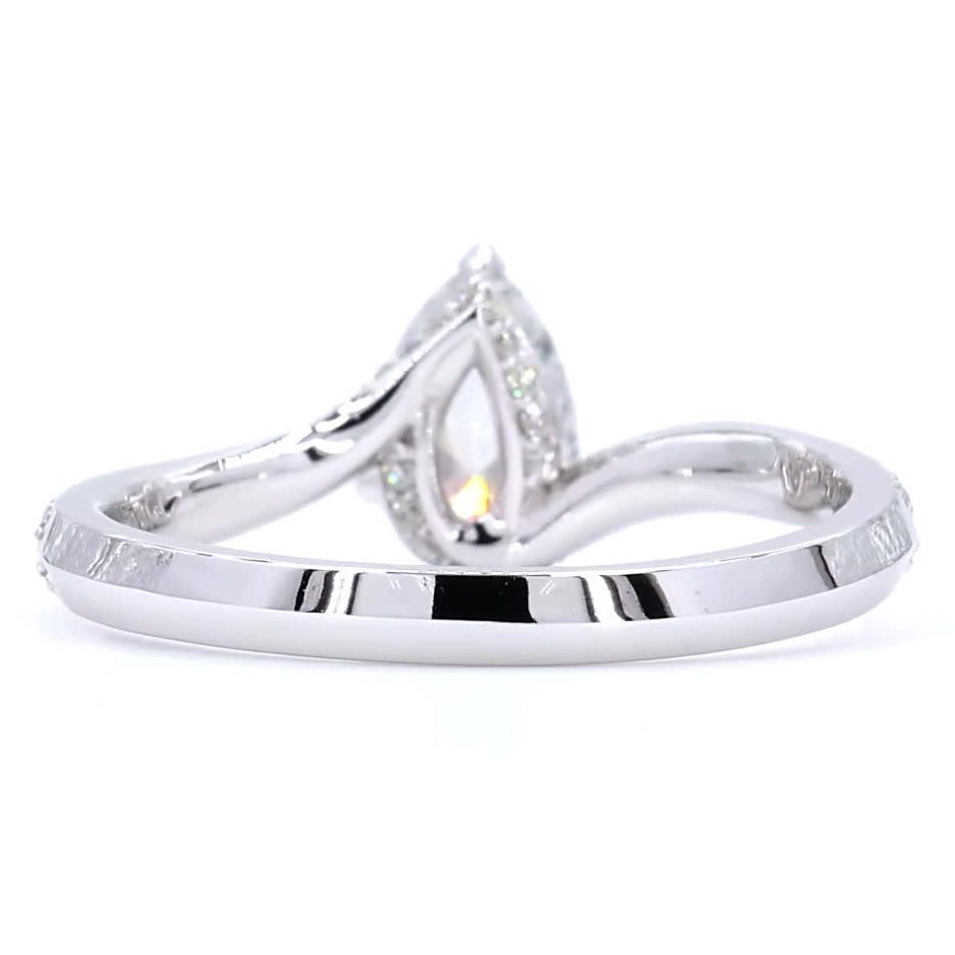 Pear Diamond Ring