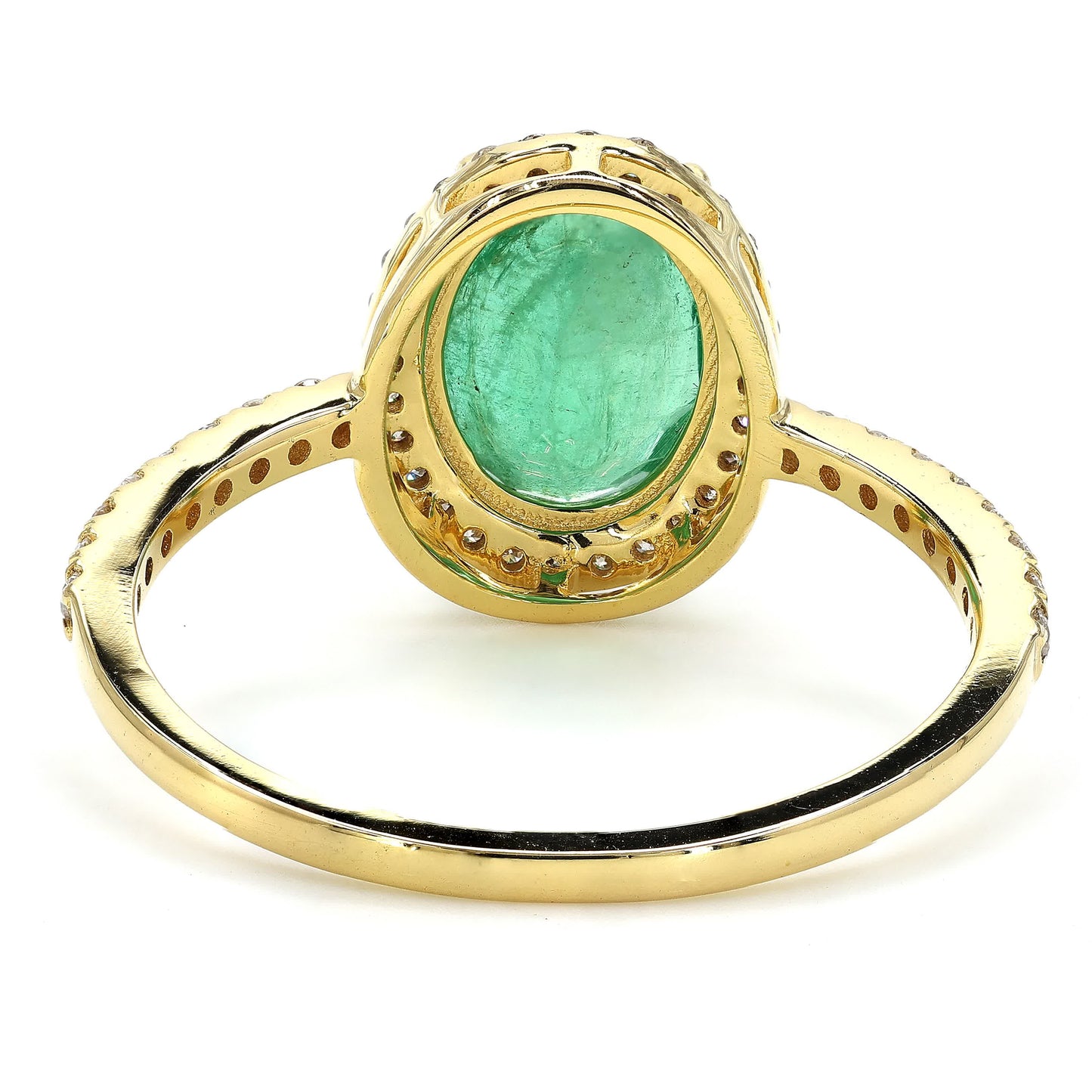 Oval Emerald Ring