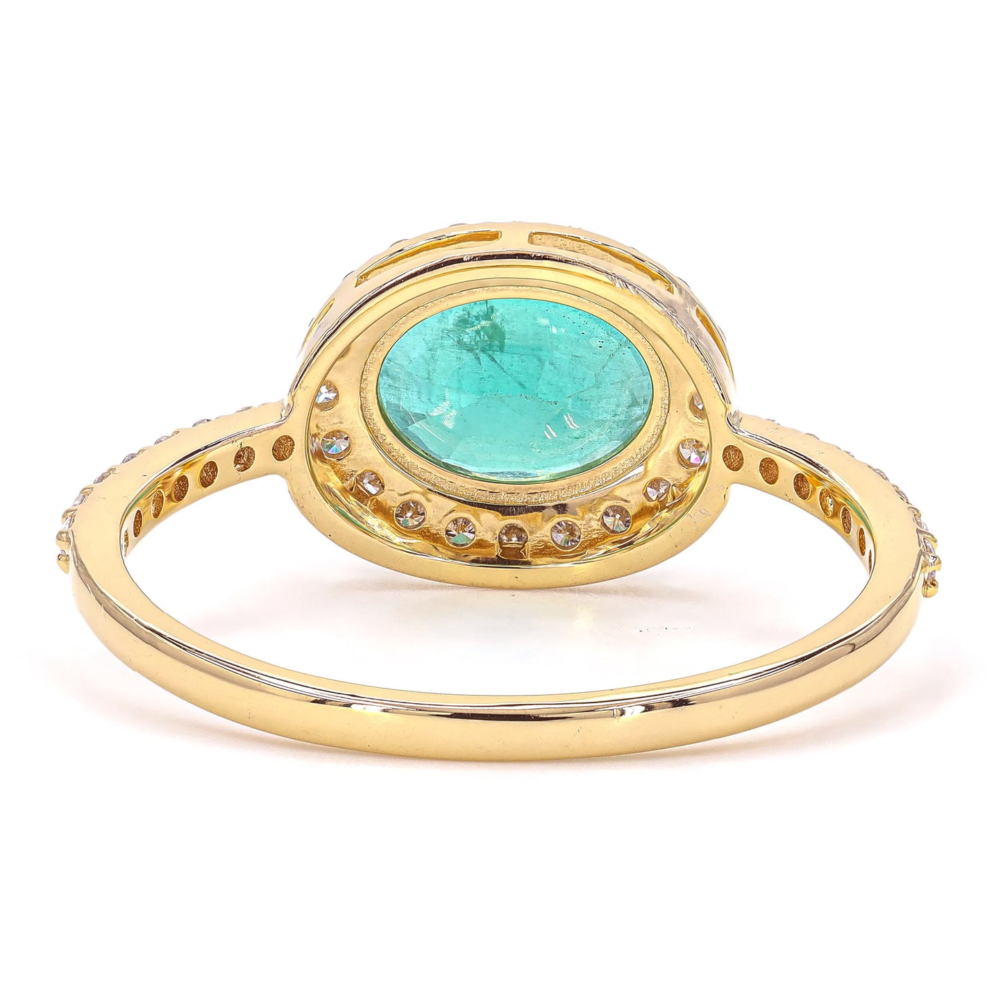 Oval Emerald Ring