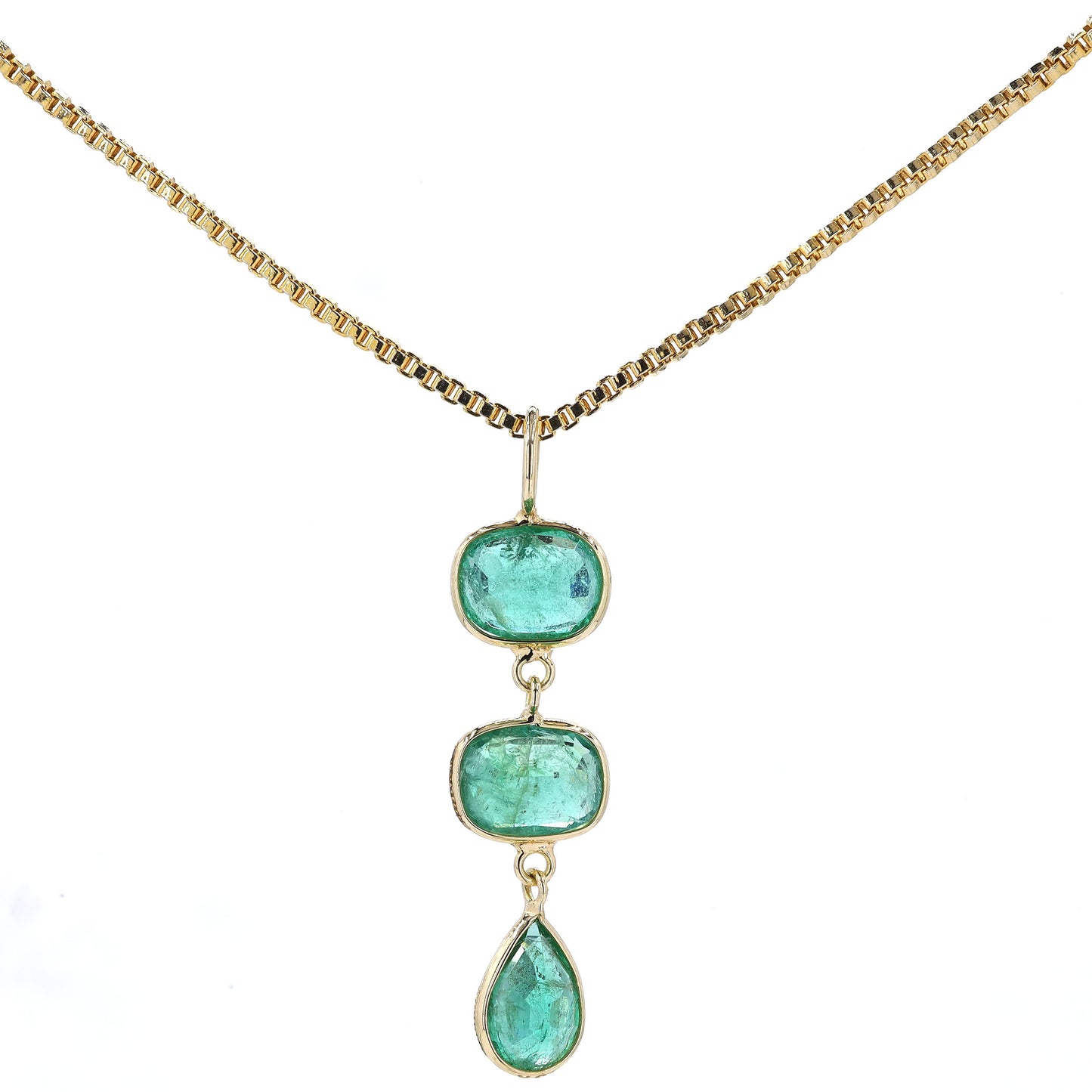 Emerald Drop Pendant