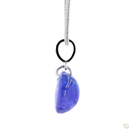 Tanzanite Diamond Pendant Necklace