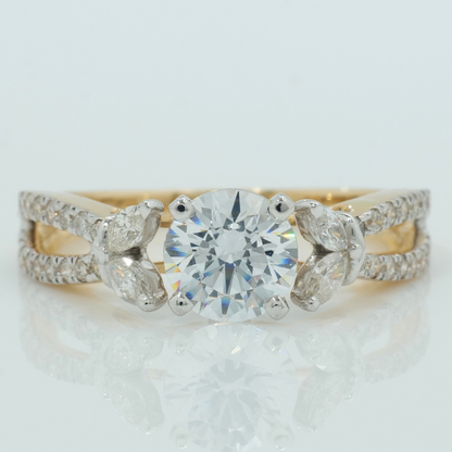 Solitaire Diamond Engagement Ring