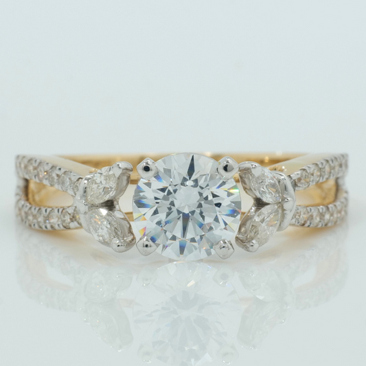 Solitaire Diamond Engagement Ring