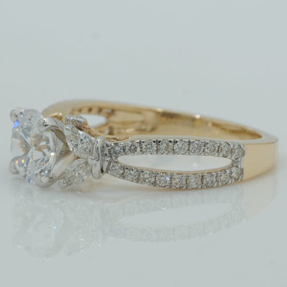 Solitaire Diamond Engagement Ring
