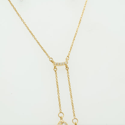 Dual Pear Necklace