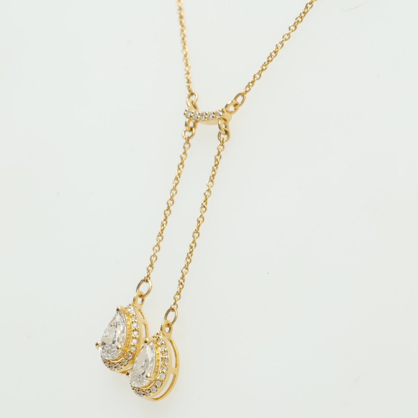 Dual Pear Necklace