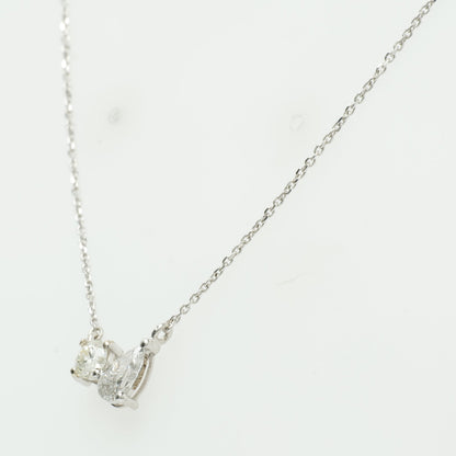 Two Stone Diamond Necklace
