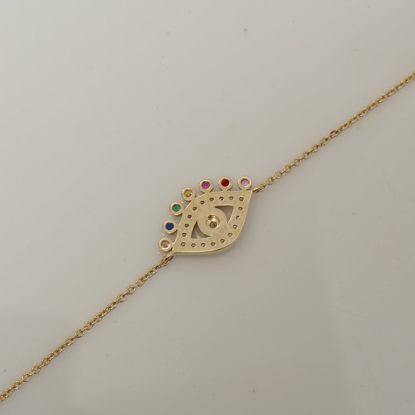 Evil Eye Diamond Bracelet