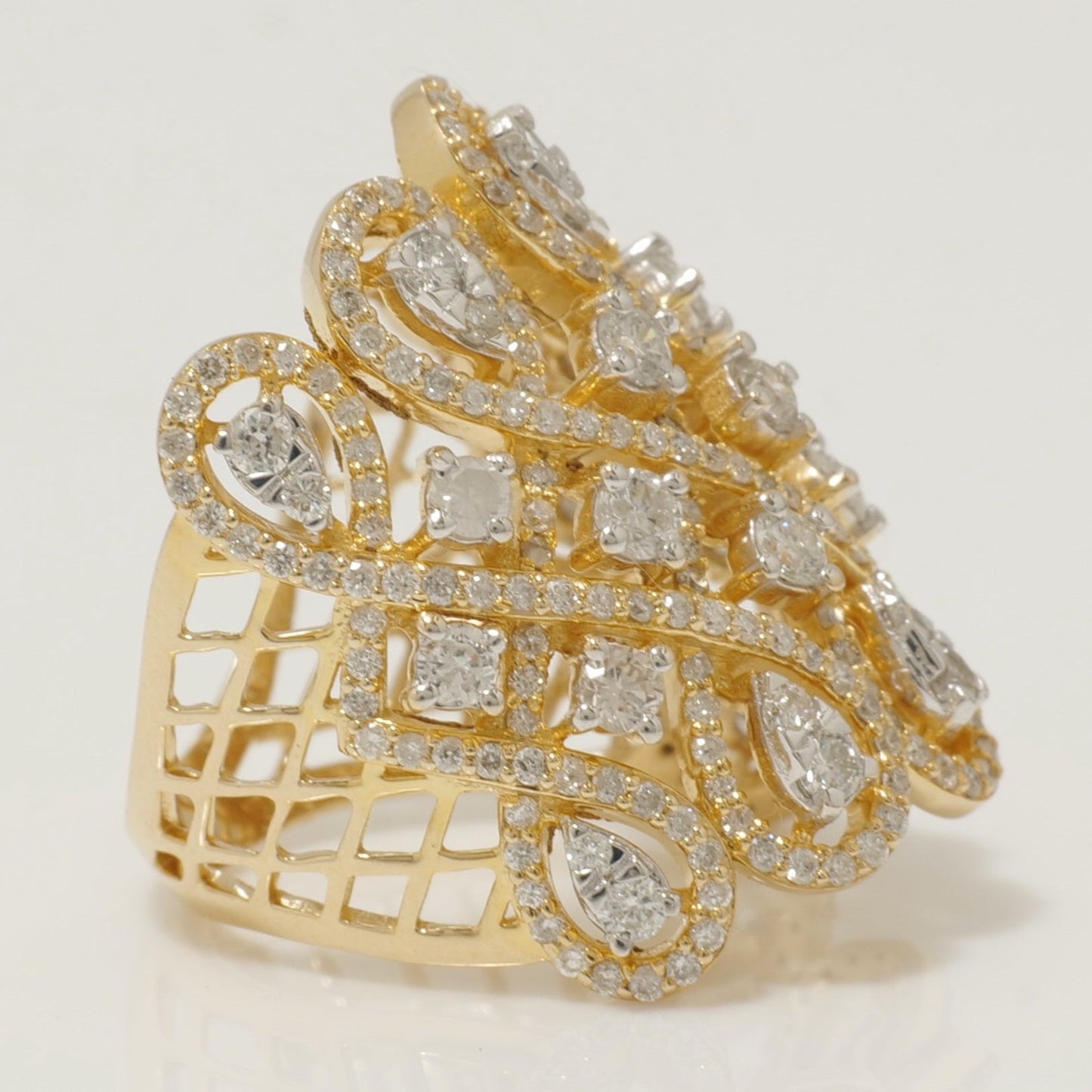 Infinity Cocktail Diamond Ring