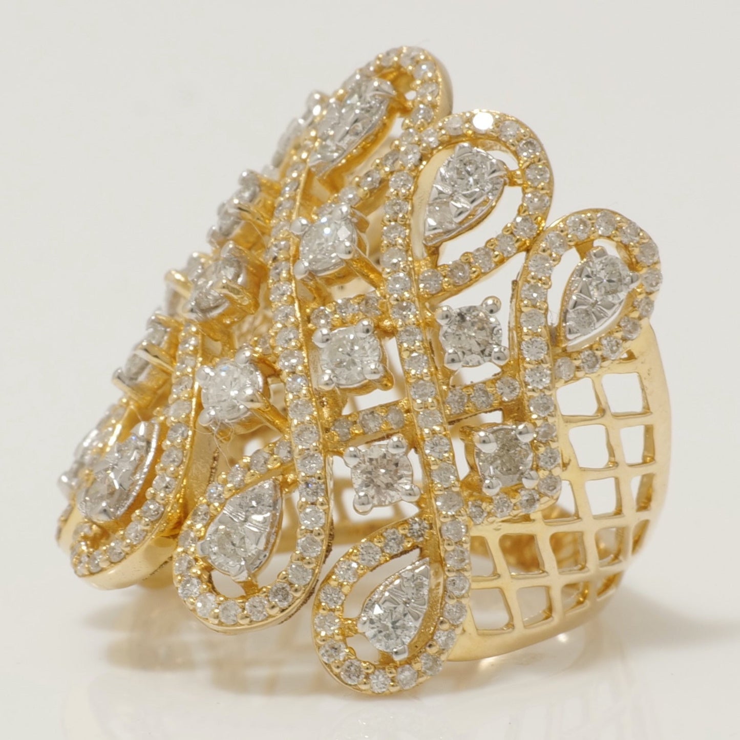 Infinity Cocktail Diamond Ring
