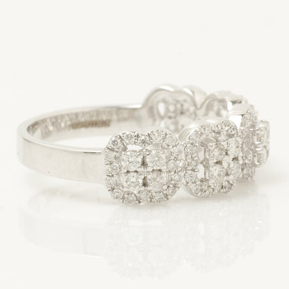 Cluster Diamond Band Ring