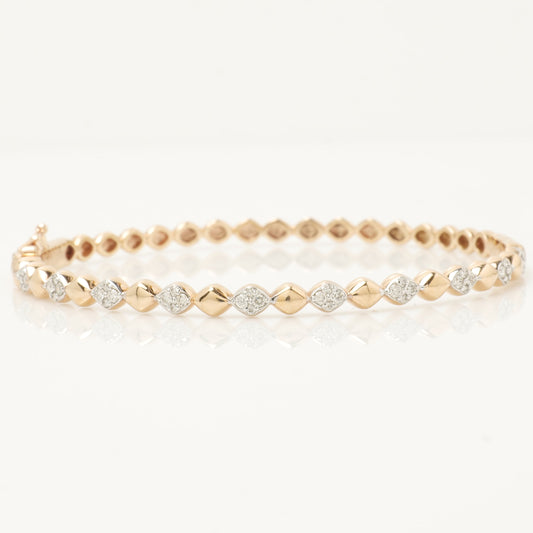 Bubble Drop design bangle bracelet