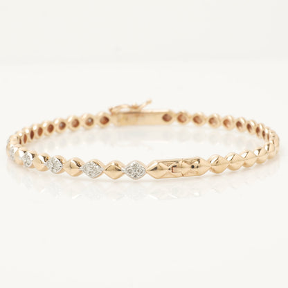 Bubble Drop design bangle bracelet