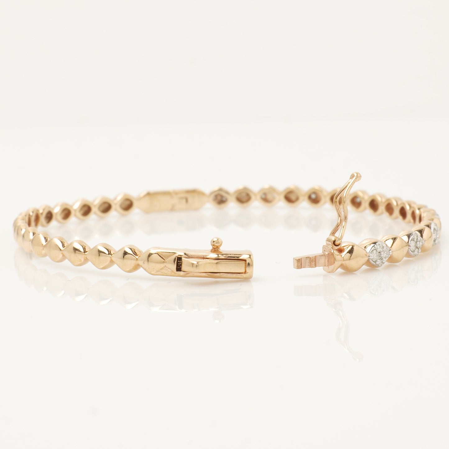 Bubble Drop design bangle bracelet
