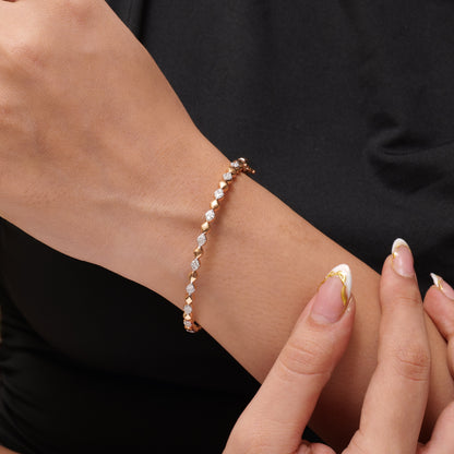 Bubble Drop design bangle bracelet