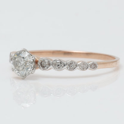 Round Solitaire Diamond Ring