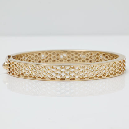 Teardrop Diamond Bangle Bracelet
