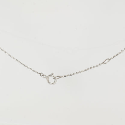 Pear Emerald Diamond Pendant Necklace