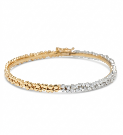 Cluster Diamond Bracelet