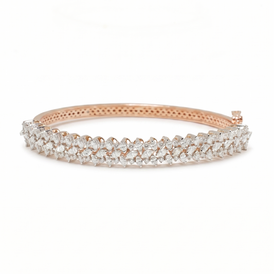 Floral Diamond Bracelet