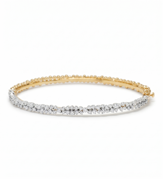 Cluster Diamond Bracelet