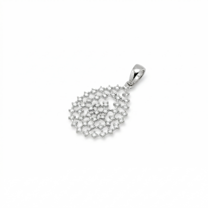 Teardrop Diamond Pendant