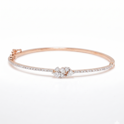 Marquise Cluster Natural Diamond Bracelet