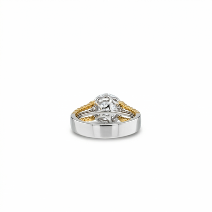 Halo Solitaire Ring