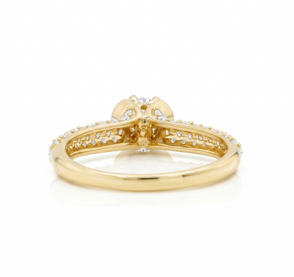 Solitaire Engagement Diamond Ring