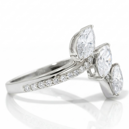 Marquise Trio Diamond Ring