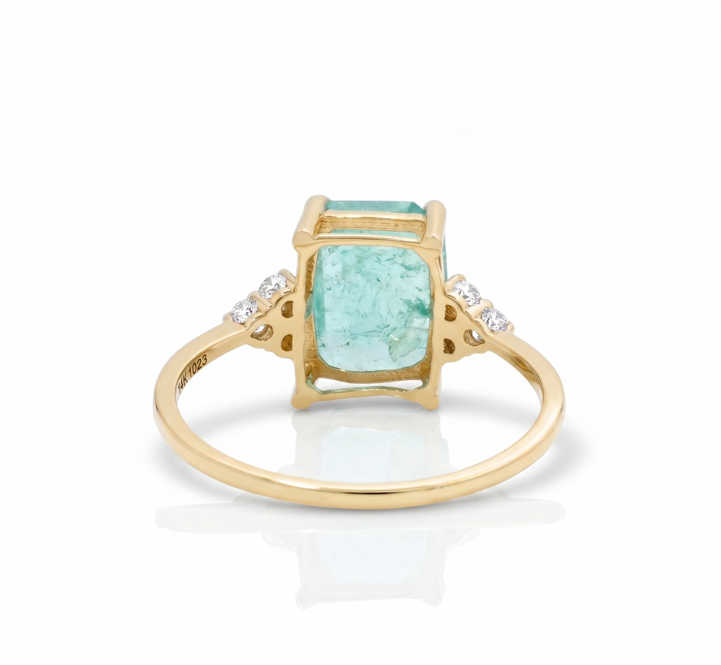 Emerald Diamond Ring
