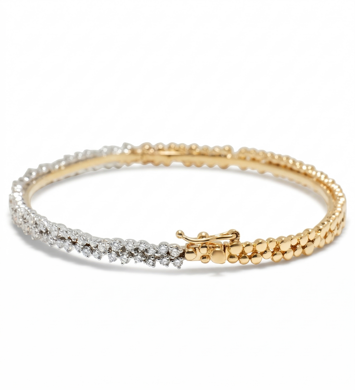 Cluster Diamond Bracelet