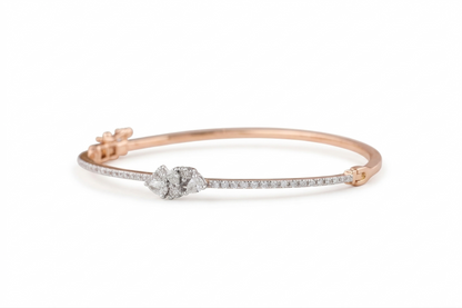 Marquise Cluster Natural Diamond Bracelet
