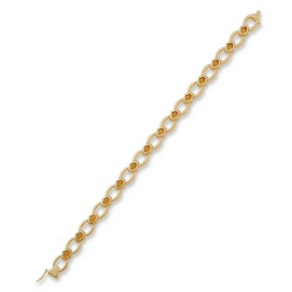Men's Diamond Chain Link Bracelet