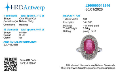 HRD Antwerp laboratory report J260000019246