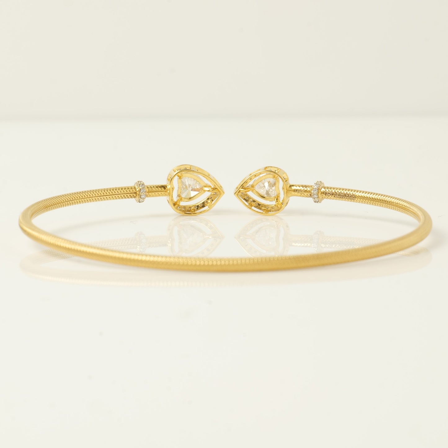 Cuff Heart Bracelet