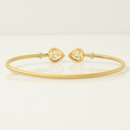 Cuff Heart Bracelet