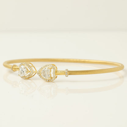 Cuff Heart Bracelet