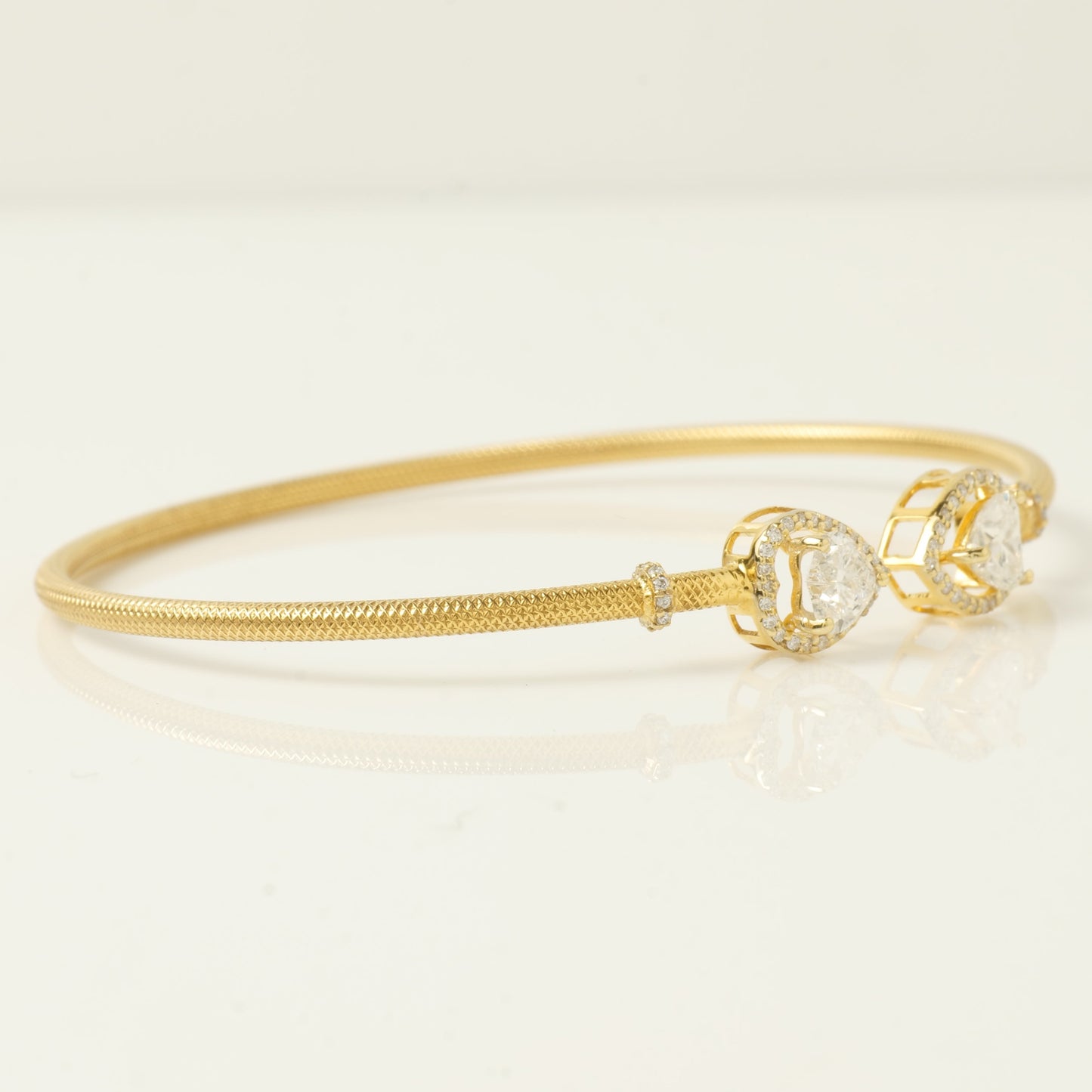 Cuff Heart Bracelet