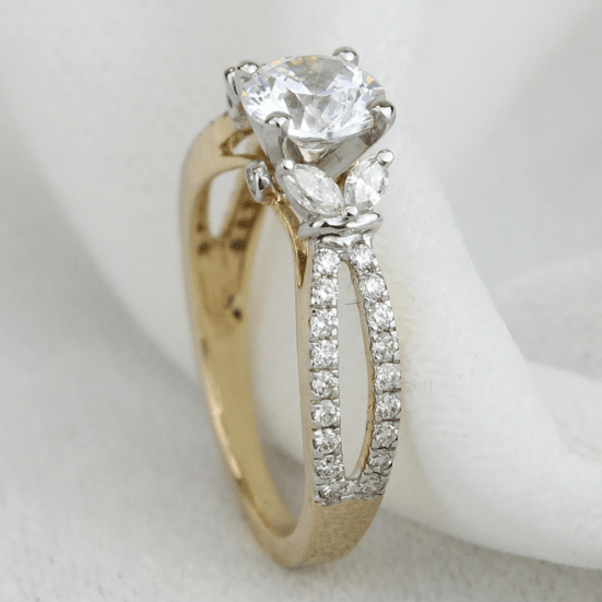 Solitaire Diamond Engagement Ring