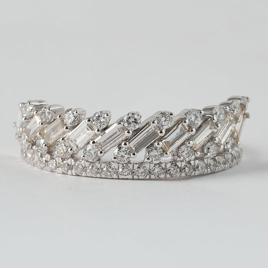 Baguette Diamond Band Ring