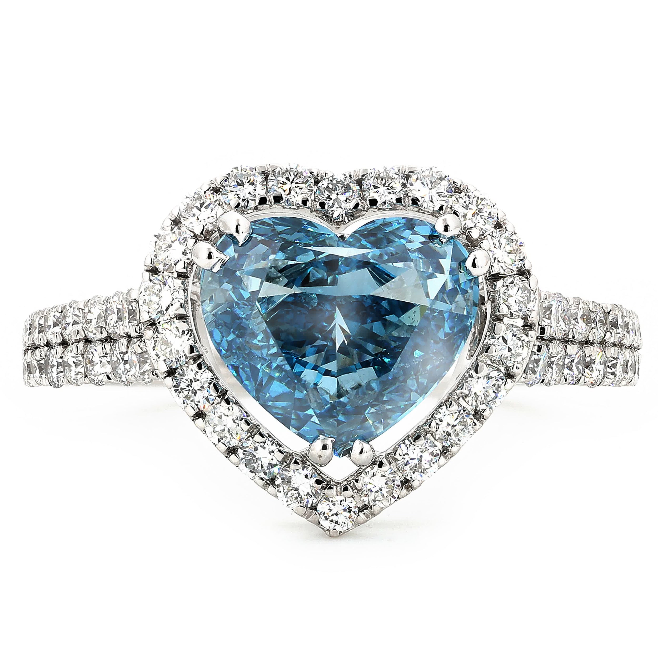 Heart Shape Lab Grown Diamond Ring