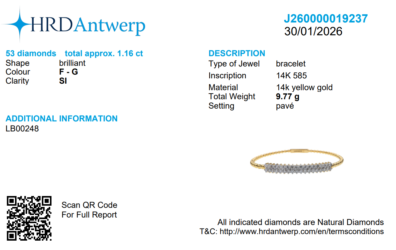 Diamond Bar Beaded Bracelet