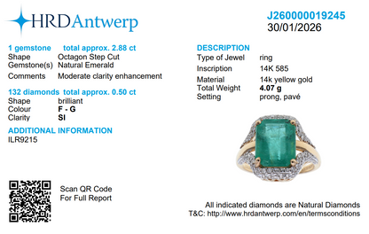 Emerald Cut Emerald Ring