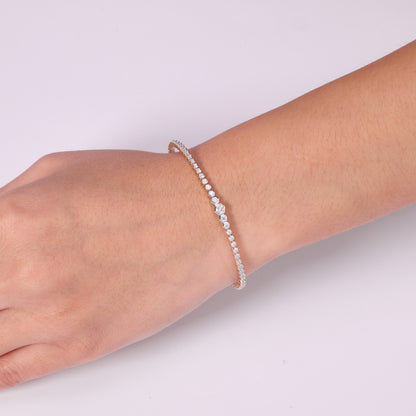 Hexagon Diamond Bracelet