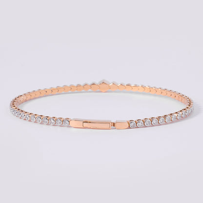 Hexagon Diamond Bracelet