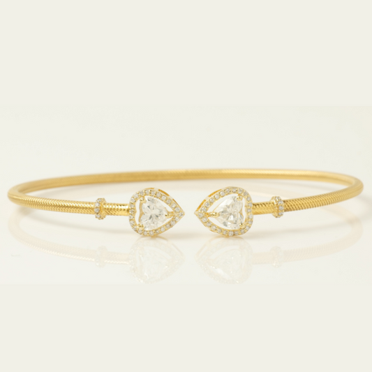 Cuff Heart Bracelet