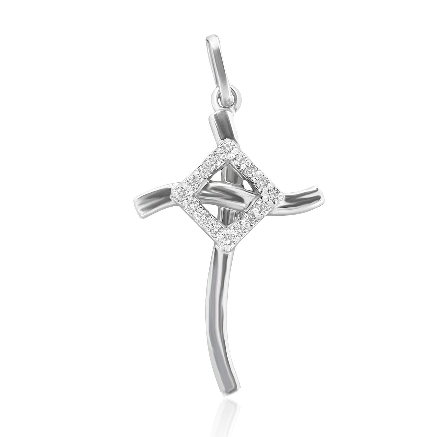 Cross Diamond Pendant