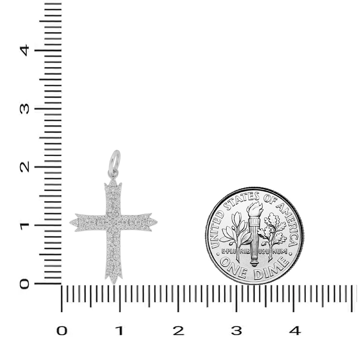 Diamond Cross Pendant