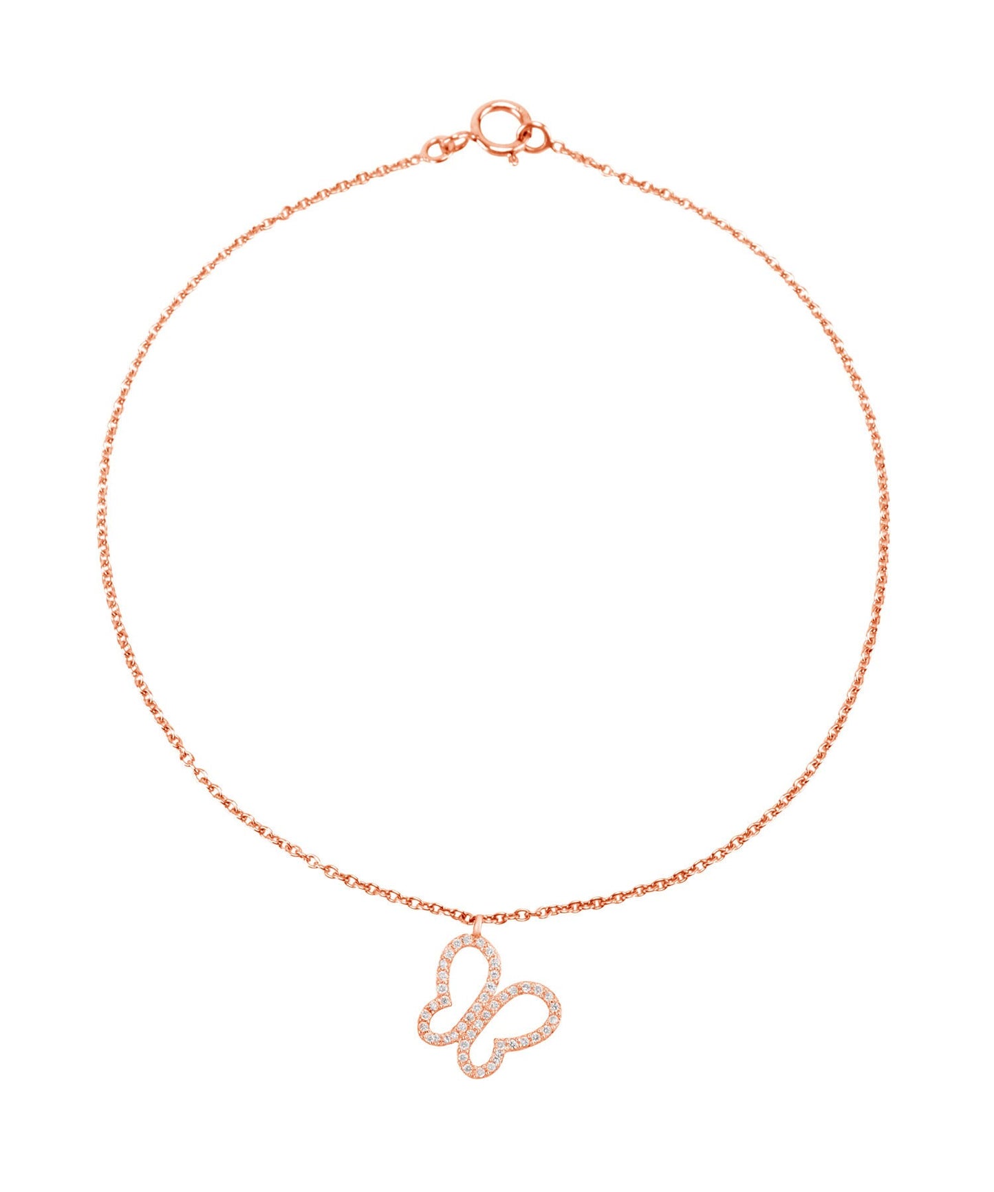 Butterfly Diamond Charm